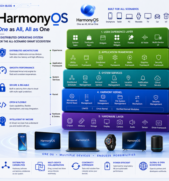 HarmonyOS: Operating-System Architecture Explained — From Microkernel to Distributed Computing