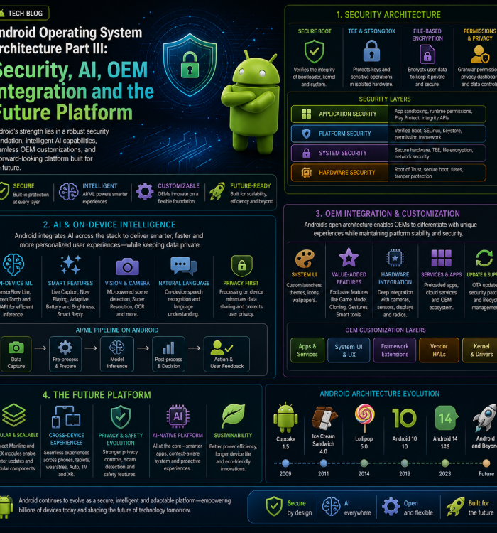 Android Operating System Architecture Part III: Security, AI, OEM Integration and the Future Platform